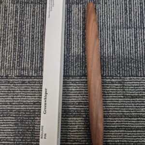 Greenwhisper Rolling Pin Solid Wood Brown