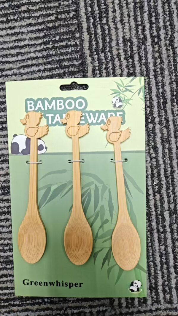 Greenwhisper 3PCS MerryChristmas Children Spoon Set