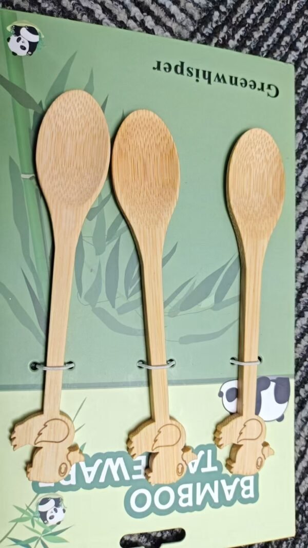 Greenwhisper 3PCS MerryChristmas Children Spoon Set - Image 4